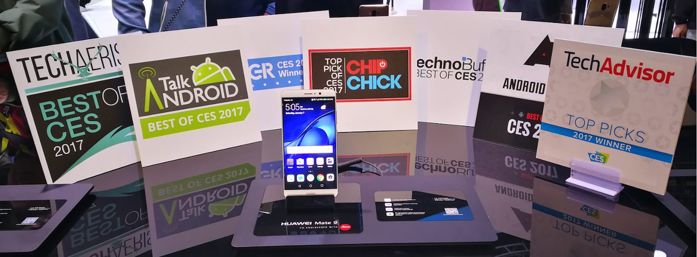 Huawei Mate 9 CES 2017 awards