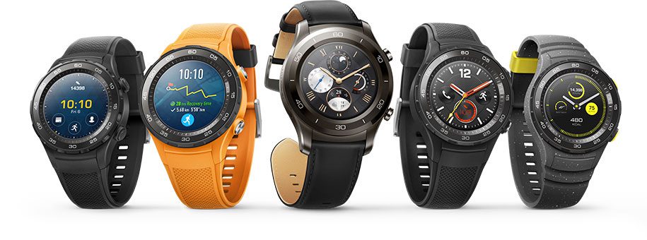 Huawei Watch 2 Classic group shot