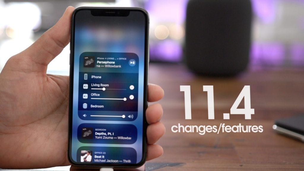 Apple iOS 11.4