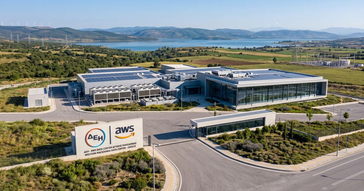ΔΕΗ και AWS υπογράφουν MoU για Data Center 300 MW στη Δυτική Μακεδονία