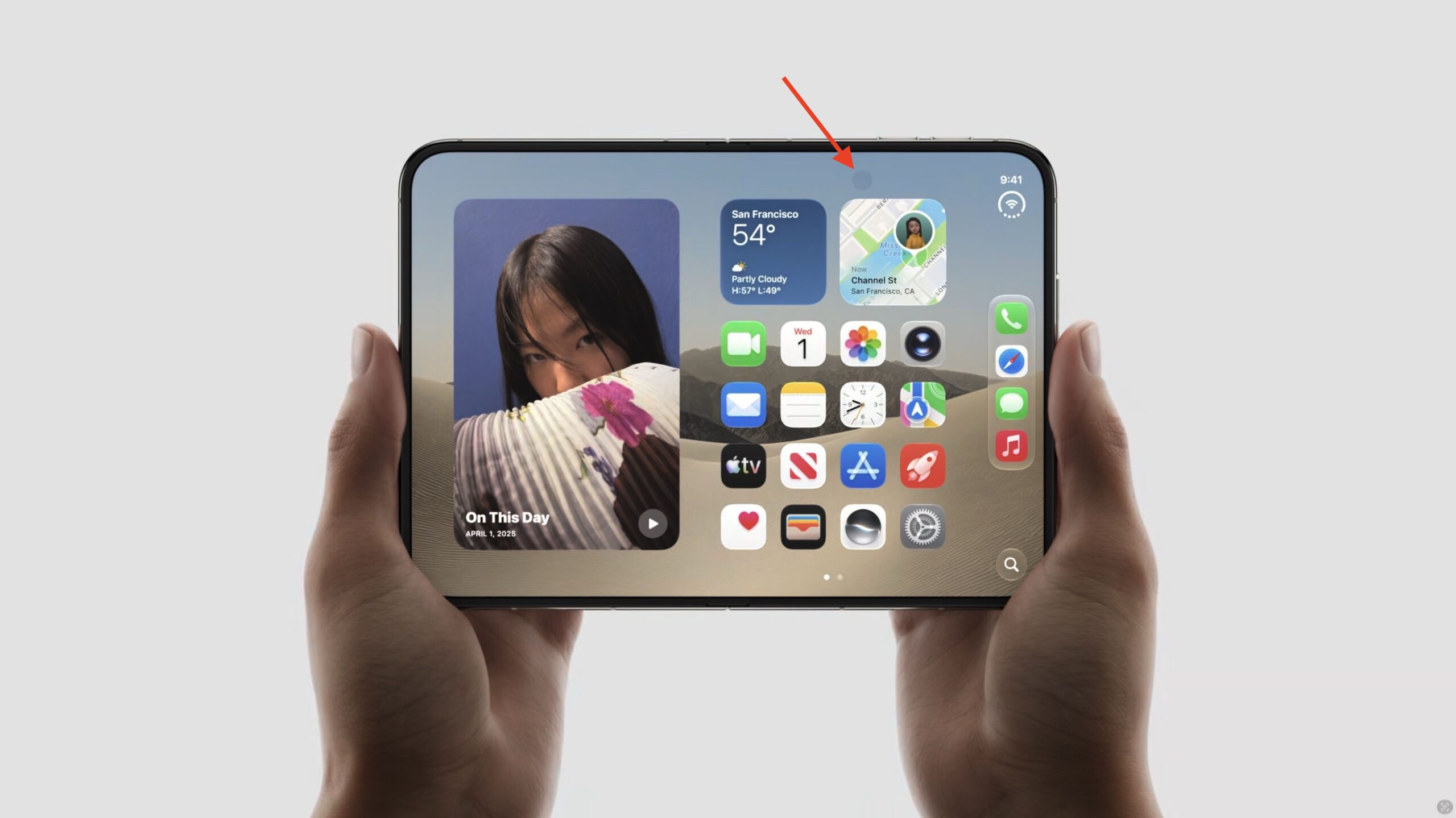 iPhone Duo: άγνωστη η ανάλυση της κάμερας κάτω από την οθόνη
