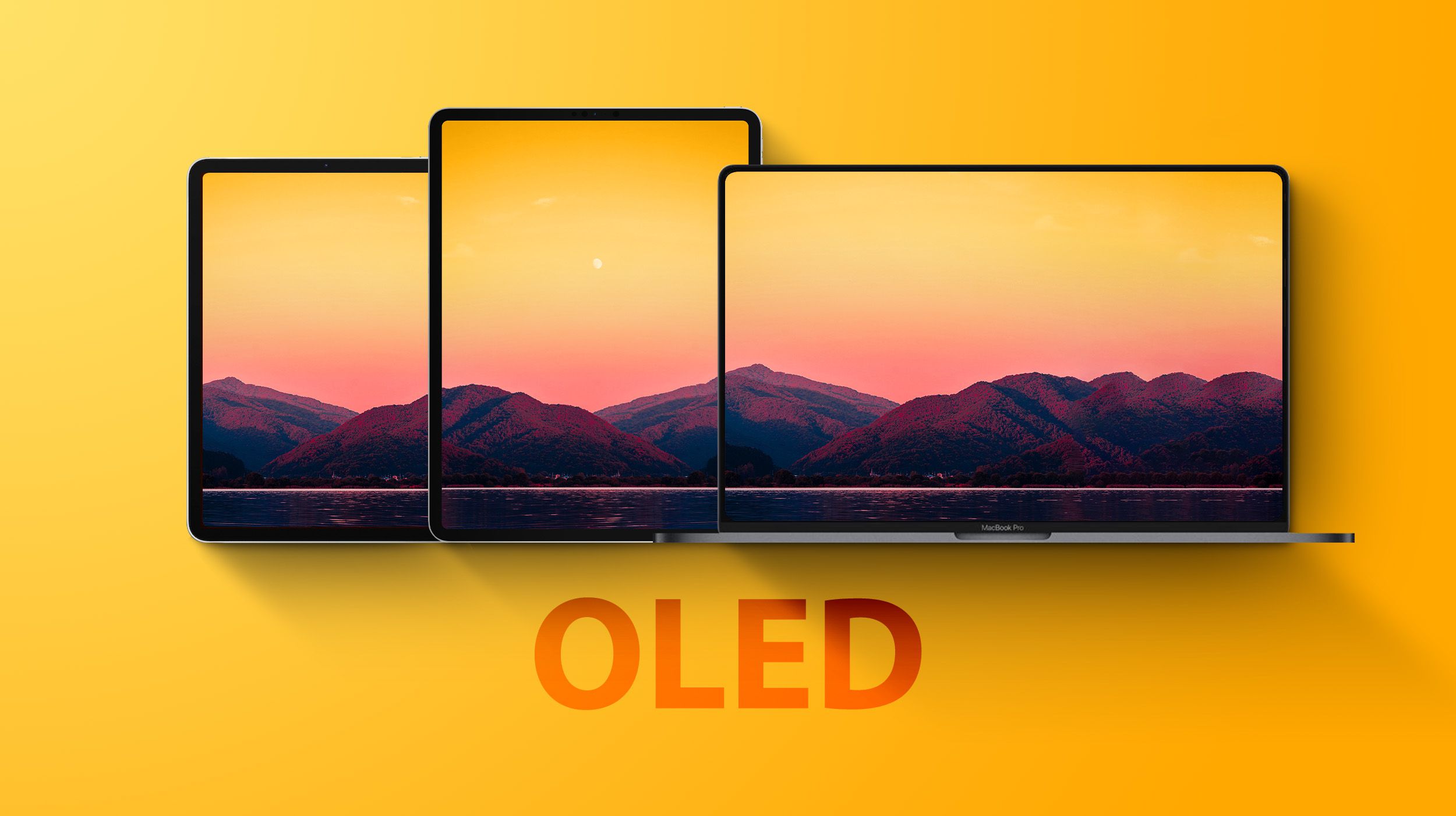OLED iPad και MacBook Pro